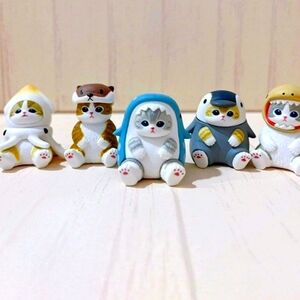 Mofusand Sitting Sea Creatures Mini Figurines (Gashapon/Gachapon)
